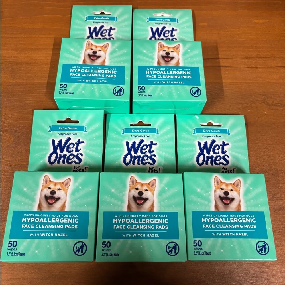 Hypoallergenic Face Cleansing Pads for Pets